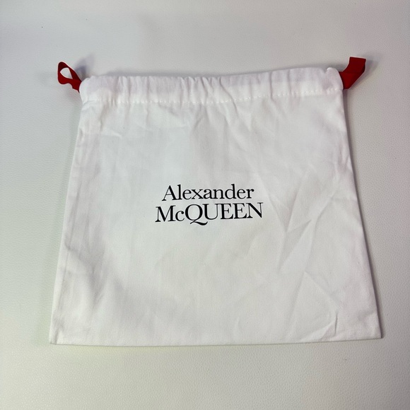 Alexander McQueen Handbags - Alexander McQueen White Bag with Red Accents